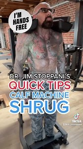 92K views · 1.4K reactions | Try using the Standing Calf Raise Machine to build BIGGER TRAPS! Yes, I said Traps! | Dr. Jim Stoppani | Facebook