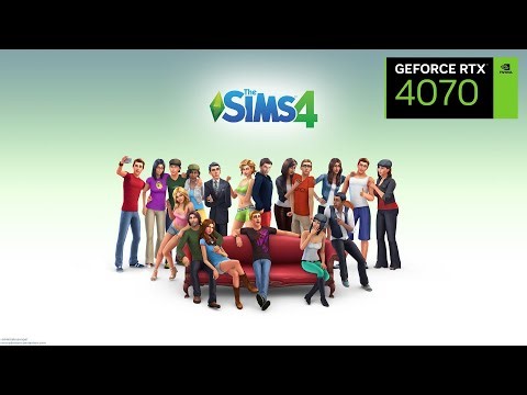 Sims 4 | RTX 4070 & Ryzen 7 5700X | 4K, 1440p, 1080p Performance & FPS Test