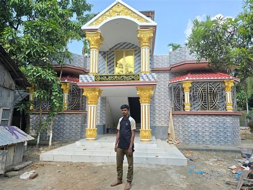 4.9K views · 38 reactions | ৩৪ ফিট বাই ৩৮ ফুট জায়গার মধ্যে গ্রামের বাড়ির চার বেড রুমের ১ তলা বাড়ির ডিজাইন প্রজেক্ট লোকেশন নাঙ্গলকোট কুমিল্লা ক্লাইন্ট মোঃ সোহেল সাহেব Bdconstruction M01849955522 | Bd Construction | Facebook