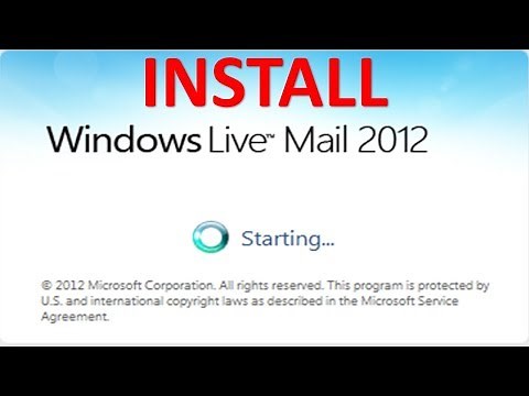 How to install windows live mail | Default mail application