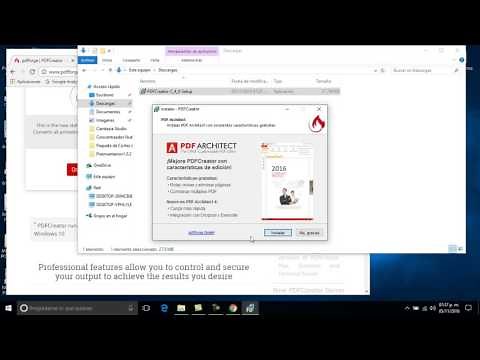 Instalar impresora virtual PDF Creador
