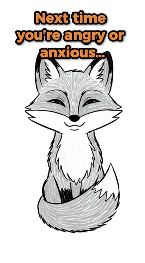 90 Seconds to Calm Your Mind | The Science of Emotional Balance 🕰️✨ #PsycheFox