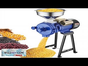 VEVOR 3000W Electric Grain Grinder Corn Wheat Flour Cereal Mill Dry Grinder Review