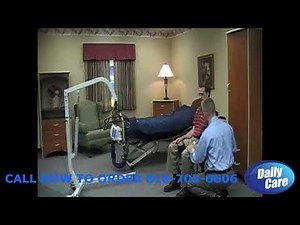 Hoyer HML400 Patient Lift Training Video Daily Care Inc.