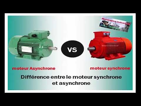 DIFFÉRENCE ENTRE MOTEUR ASYNCHRONES ET SYNCHRONE