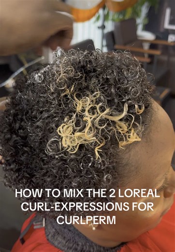 Curly Perm Guide: Mixing L'Oreal Curl Expressions
