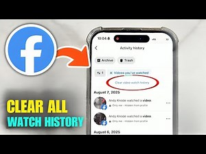How To Clear All Watch History On Facebook | Step-by-Step Guide