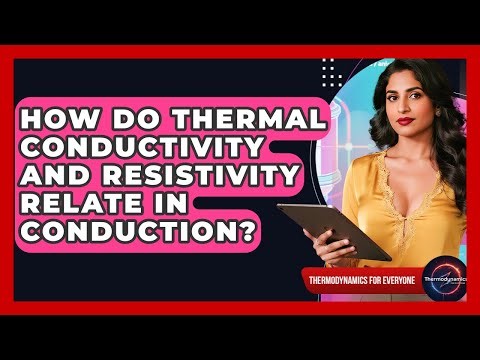 How Do Thermal Conductivity And Resistivity Relate In Conduction? - Thermodynamics For Everyone