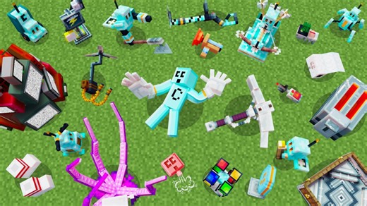 Trying Out New Craftee Items in Minecraft Gameplay