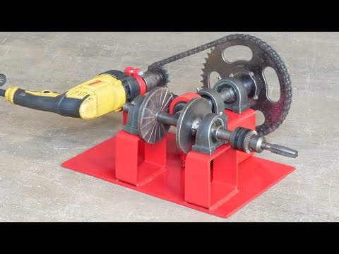 How To Make A Thread Tapping Machine | Diy Tapping Machine Using Drill Machine | DIY