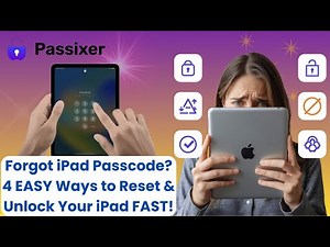 Forgot iPad Passcode? 4 EASY Ways to Reset & Unlock Your iPad FAST!”