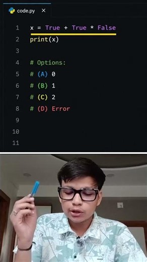 Python Boolean Trick That Confuses Beginners 🚀 #python #programming #coding