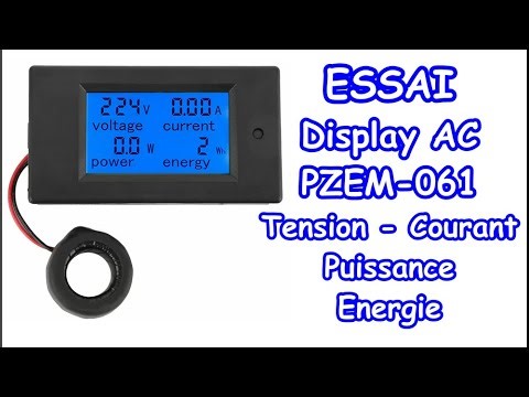 EP 57 - Essai Display AC - PZEM-061
