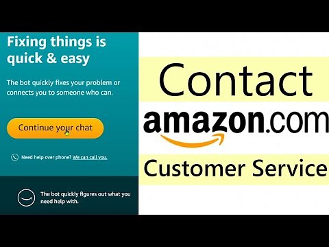 How to chat with Amazon Customer service