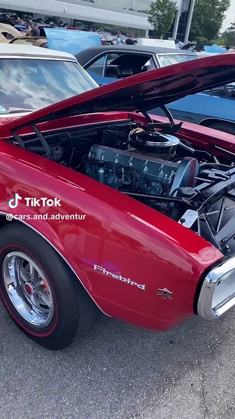 A first generation Pontiac Firebird convertible at the 2025 Trans Am Nationals. #pontiac #firebird #pontiacfirebird #classiccar #transamnationals