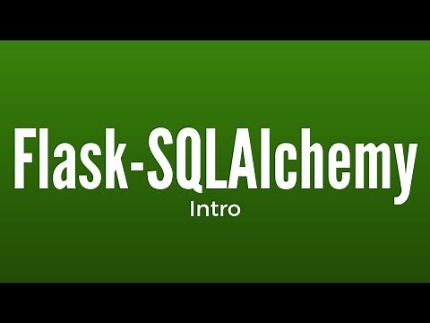 Getting Started With Flask-SQLAlchemy