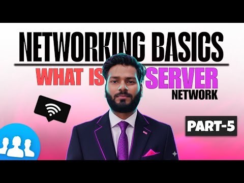 Types of Networks: Server | Computer Basics in Hindi