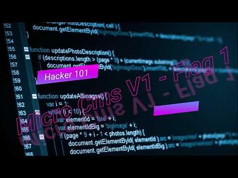 Hacker 101 CTF Walkthrough : Micro CMS V1 - Flag 1