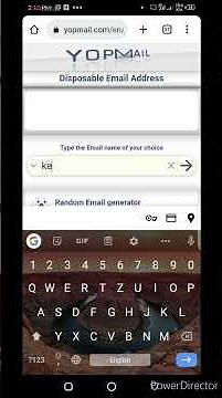 How to create a random email address without phone number