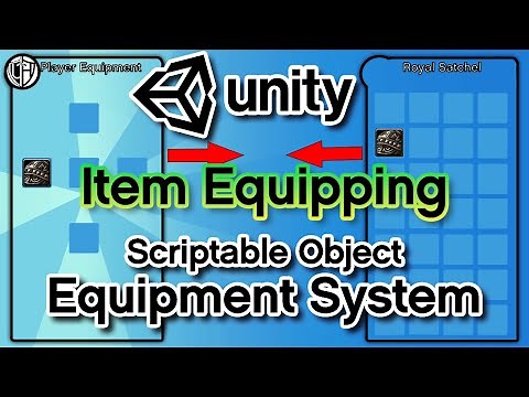 Unity3D Equipping Items | Scriptable Object Inventory System | Part 6
