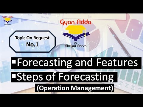 What is Forecasting | Feature of Forecasting | Steps of Forecasting |