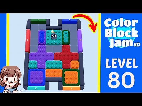 Color Block Jam Level 80 Solution Walkthrough
