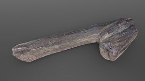 Semi cut trunk bench - Download Free 3D model by matousekfoto