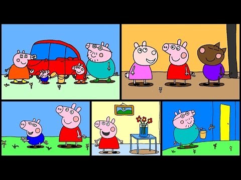 Peppa Pig Coloring Pages Part 6 - Peppa Pig Coloring Book