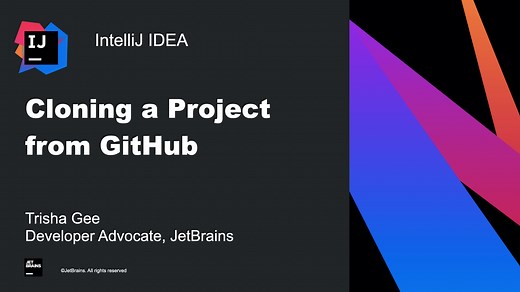Clone a Project from GitHub | The IntelliJ IDEA Blog