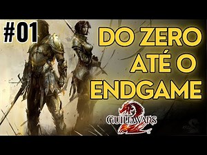 GUILD WARS 2 PARA INICIANTES #1 - ESCOLHA DO SERVIDOR, RAÇAS, CLASSES, TELA DO JOGO