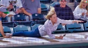 The Entire Internet Is Falling In Love With Female Athletics Fan Who Risked It All For A Souvenir Baseball