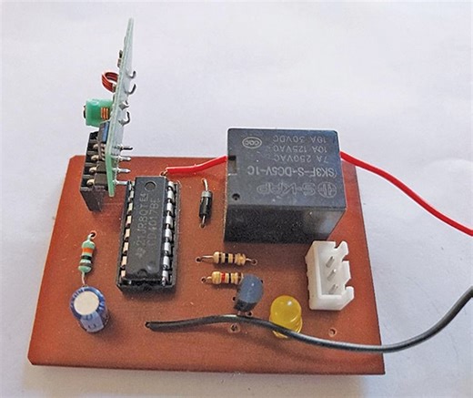 433MHz Wireless RF Relay Switch - Electronics For You – Official Site ElectronicsForU.com