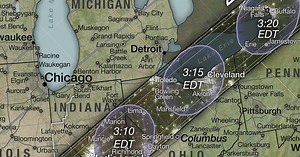 Total solar eclipse cuts path across U.S.