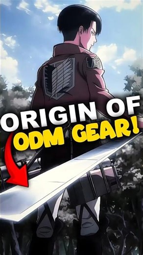 How Was ODM Gear Invented in Attack on Titan ?🤯🔥| Origin of ODM Gear in AOT