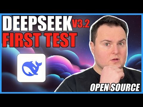 DeepSeek V3.2 First Look & Testing – The BEST Open Source Model!