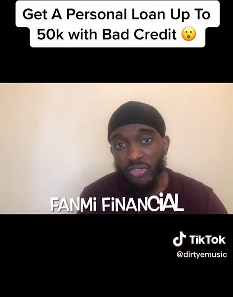 Get A Personal Loan Up To 50k with Bad Credit 😮