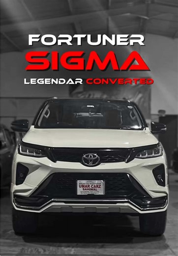 Fortuner Sigma Legender Car Conversion Showcase