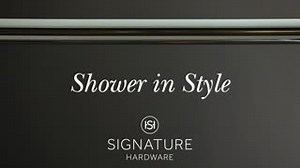 Shower in style by refreshing your space with shower curtains...