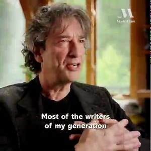 7.7K views · 100 reactions | “Tolkien gave the world permission to dream.” Author Neil Gaiman talks about how J.R.R. Tolkien opened his eyes to what fantasy could do. Learn about creative writing, facing the impossible, and making magic. ✨ Watch modern icons go deep on their greatest influences in “Talking Shop,” new from MasterClass Original Series. Drops 12/20. https://mstr.cl/3hzWcHP | MasterClass | Facebook