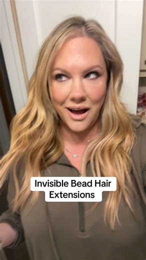 Christine Kesteloo on Instagram: "Join me for the day as I get in invisible bead extensions! I’ll take you through the process. The Industry Color + Extension Bar"