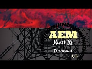 How to create an AEM component using Reactjs
