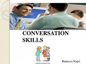 PPT - CONVERSATION SKILLS PowerPoint Presentation, free download - ID:2564564