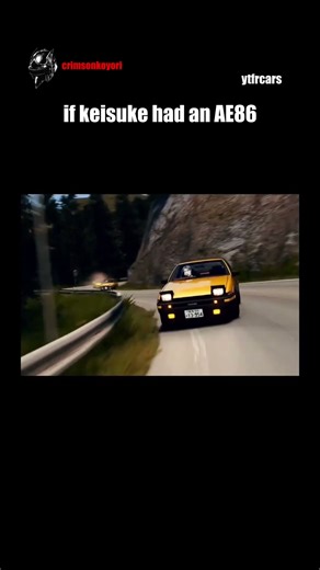 if Keisuke had an AE86 #assettocorsa #initald #shorts
