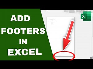 How to Add a Footer for One or All Worksheets in Excel (Custom Text, Image, Page Numbers, etc.)