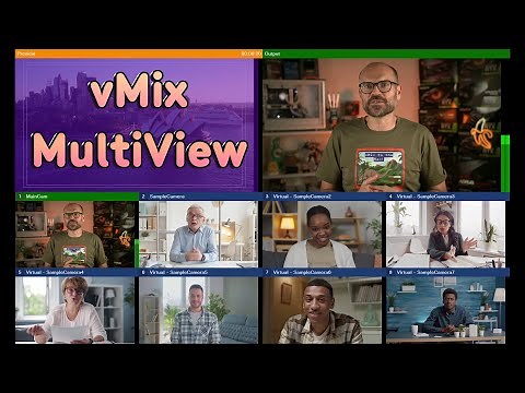How to use the vMix MultiView!