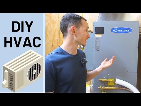 Installing a VERY Efficient Ducted Heat Pump (MRCOOL Universal Install)
