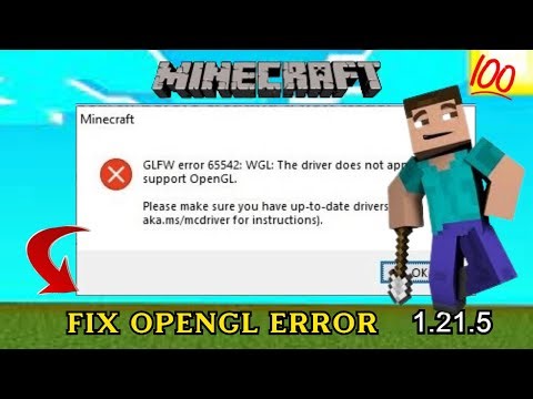 Fix Minecraft OpenGL Error on Low-End PC (TLauncher 2025)