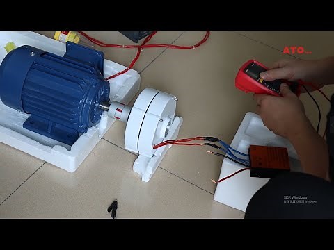 12V/24V/48V 3-phase alternator & controller