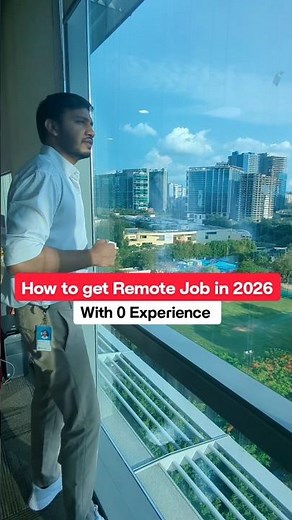 How to get a Remote Job in 2026 with ZERO Experience #remotejobs #jobs #hiring