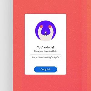 300K views · 27 reactions | The simplest way to send big files. Just drag, drop and send. | WeTransfer | Facebook